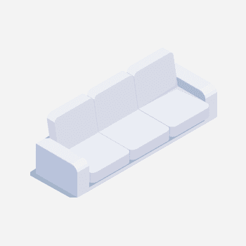an example of a sofa for disposal