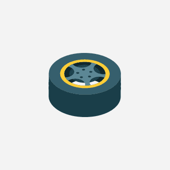 an example of a tyre for removal and disposal