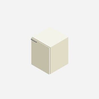 an example of a small fridge freezer for removal and disposal