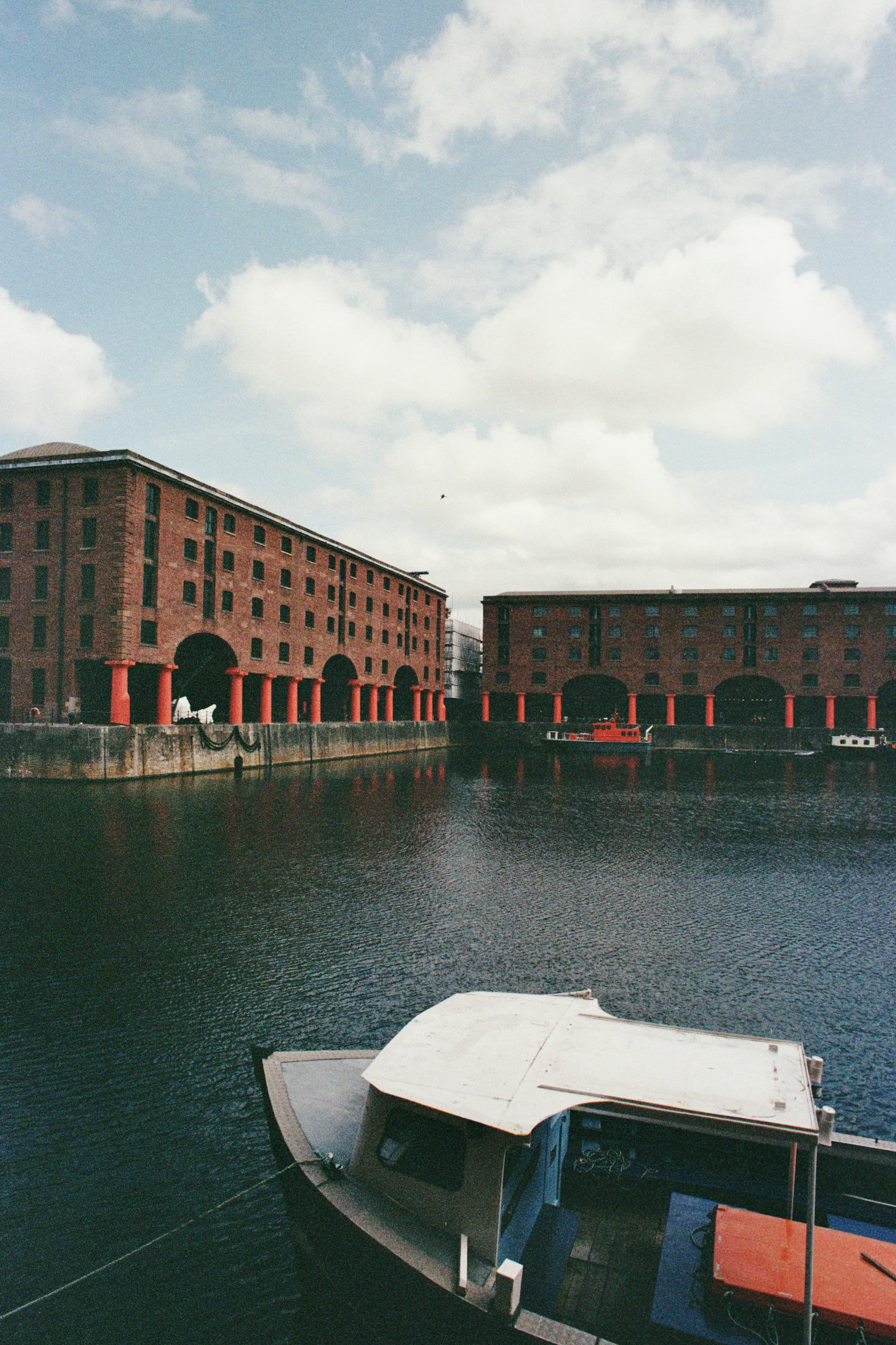 Royal Albert Dock and the waterfront in Liverpool