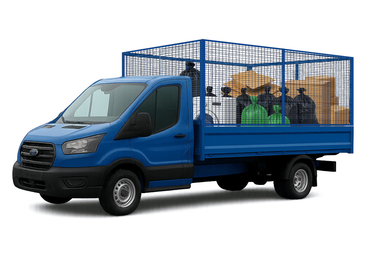 an example of medium man and van rubbish disposal service in london
