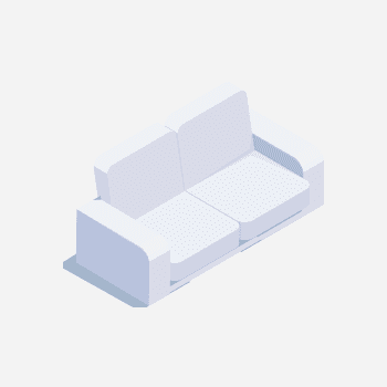 an example of medium sofa removal