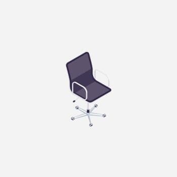 an example of office chair removal